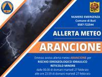 Allerta Meteo Arancione