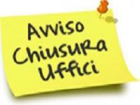 Chiusura Anticipata Servizi Demografici ore 09 e 30 del 11/10/2024