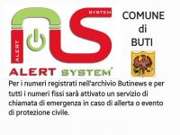 E' ATTIVO IL NUOVO SERVIZIO ALERT SYSTEM