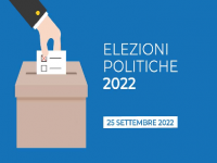 ELEZIONI DELLA CAMERA DEI DEPUTATI E DEL SENATO DELLA REPUBBLICA  DI DOMENICA 25 SETTEMBRE 2022